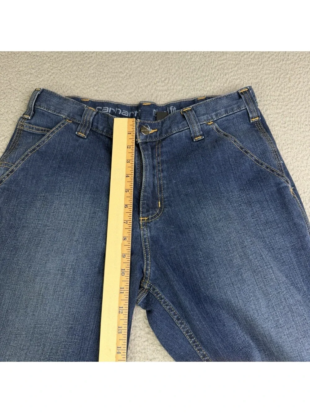 Carhartt Relaxed Fit Utility Carpenter Men's Jeans Size 33x30 EUC